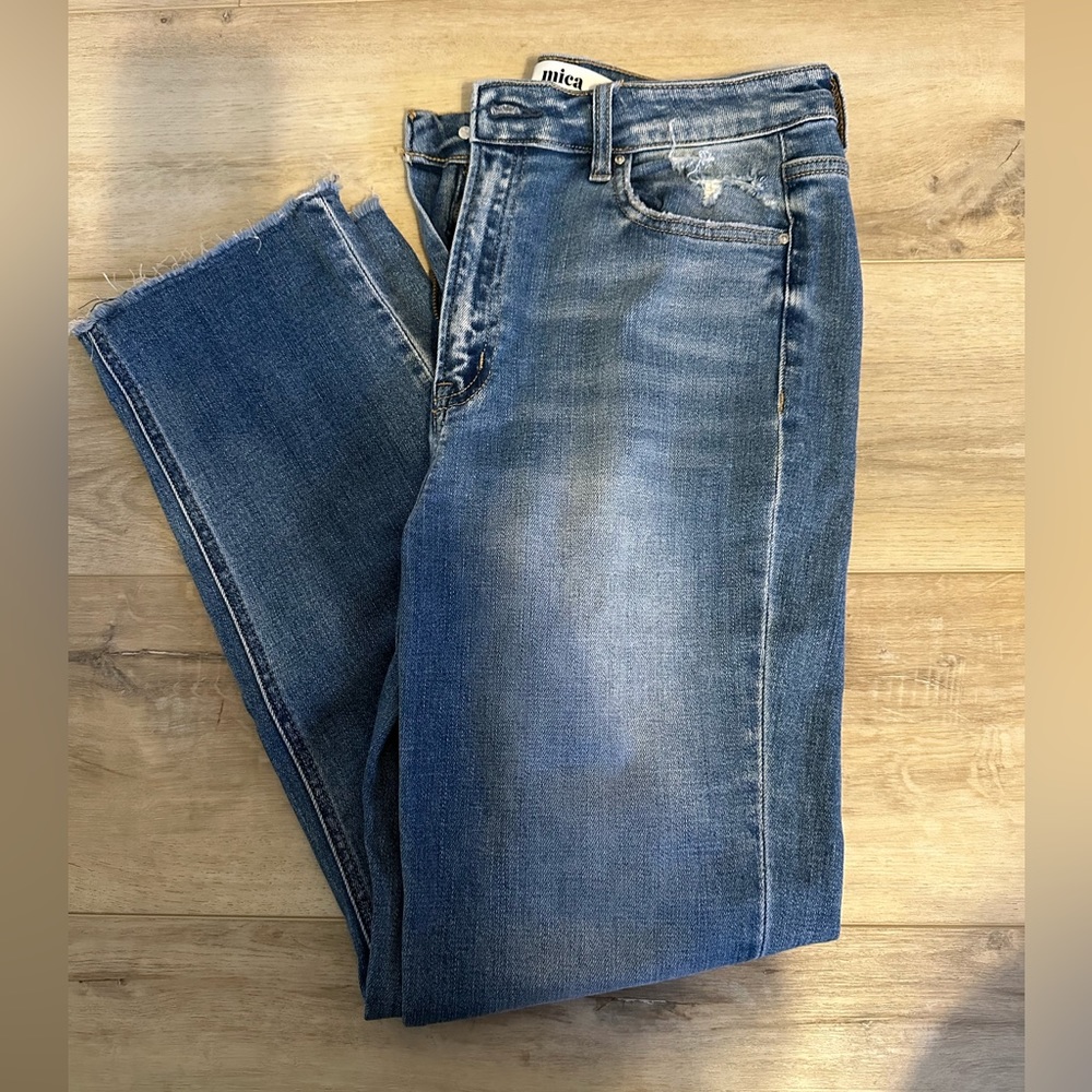 Mica denim light wash jeans